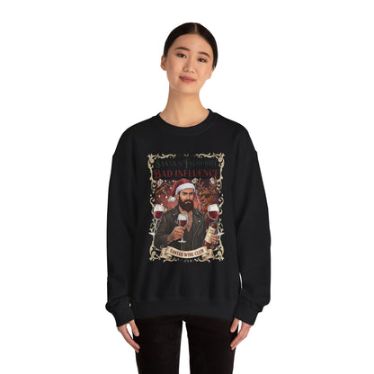 Santa's Favourite Bad Influence (Him) Sweatshirt