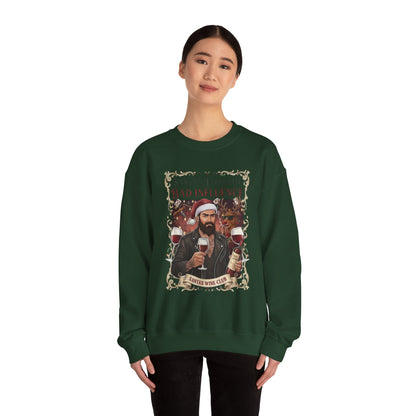 Santa's Favourite Bad Influence (Him) Sweatshirt